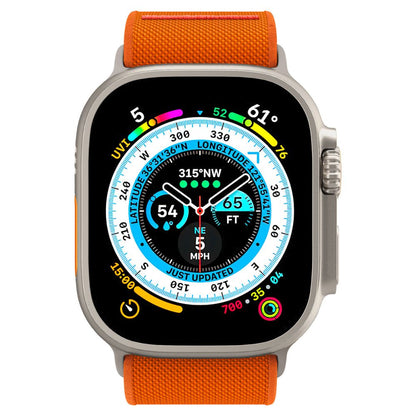 Remienok Spigen Fit Lite Ultra pre Apple Watch 49mm / 46mm / 45mm / 44mm / 42mm Series, Oranžový