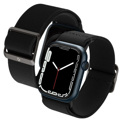 Remienok Spigen Lite Fit pre Apple Watch 49mm / 46mm / 45mm / 44mm Series, čierny AMP02286
