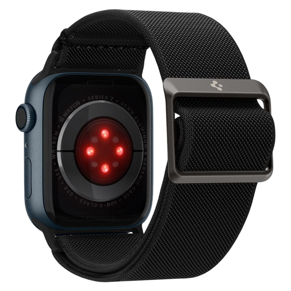 Remienok Spigen Lite Fit pre Apple Watch 49mm / 46mm / 45mm / 44mm Series, čierny AMP02286