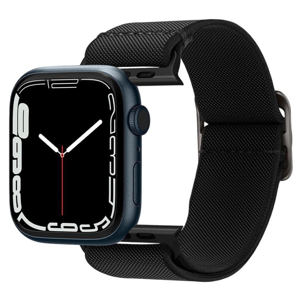 Remienok Spigen Lite Fit pre Apple Watch 49mm / 46mm / 45mm / 44mm Series, čierny AMP02286