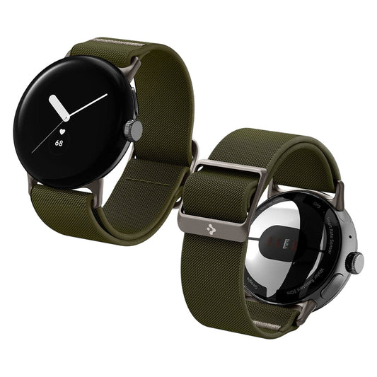 Remienok Spigen Lite Fit pre Google Pixel Watch 41mm Series, Kaki AMP07608