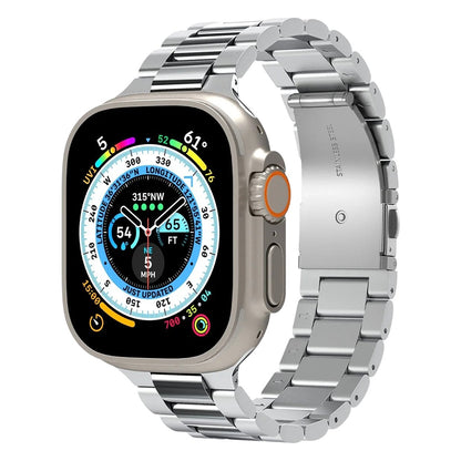 Remienok Spigen Modern Fit 316L pre Apple Watch 49mm / 46mm / 45mm / 44mm / 42mm Series, Strieborný AMP06356