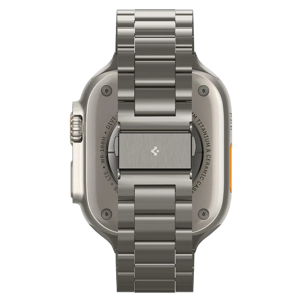 Remienok Spigen Modern Fit Titanium pre Apple Watch 49 mm / 46 mm / 45 mm / 44 mm Series, sivý AMP09105