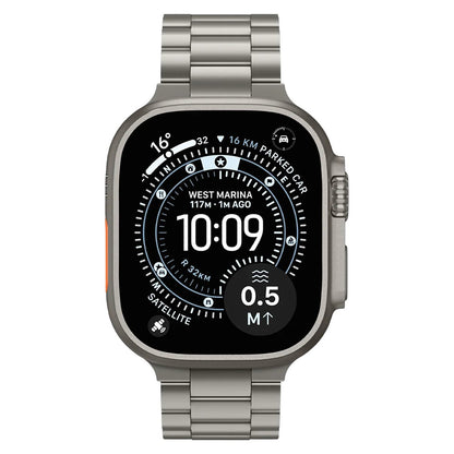 Remienok Spigen Modern Fit Titanium pre Apple Watch 49 mm / 46 mm / 45 mm / 44 mm Series, sivý AMP09105