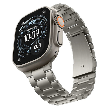 Remienok Spigen Modern Fit Titanium pre Apple Watch 49 mm / 46 mm / 45 mm / 44 mm Series, sivý AMP09105