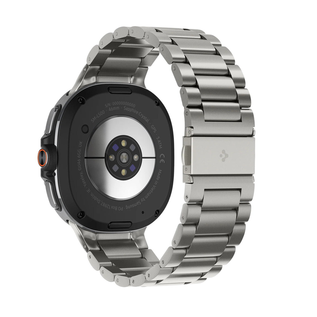 Remienok Spigen Modern Fit pre Samsung Galaxy Watch9 / Watch8 / Watch8 Classic Series, sivý AMP10122
