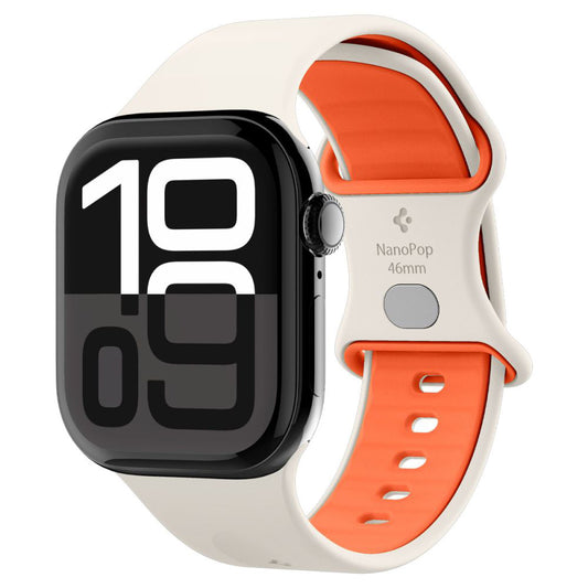 Remienok Spigen Nano Pop pre Apple Watch 42mm / 41mm / 40mm / 38mm Series, Béžový