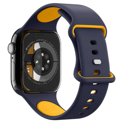 Remienok Spigen Nano Pop pre Apple Watch 49mm / 46mm / 45mm / 44mm / 42mm Series, Námornícka modrá