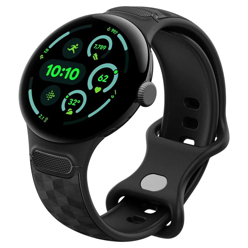 Remienok Spigen Parallax pre Google Pixel Watch 45mm Series, Matná čierna AMP10192