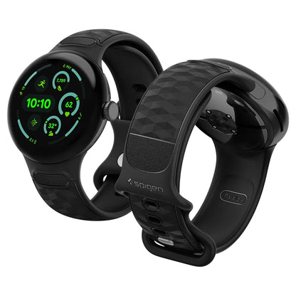 Remienok Spigen Parallax pre Google Pixel Watch 45mm Series, Matná čierna AMP10192