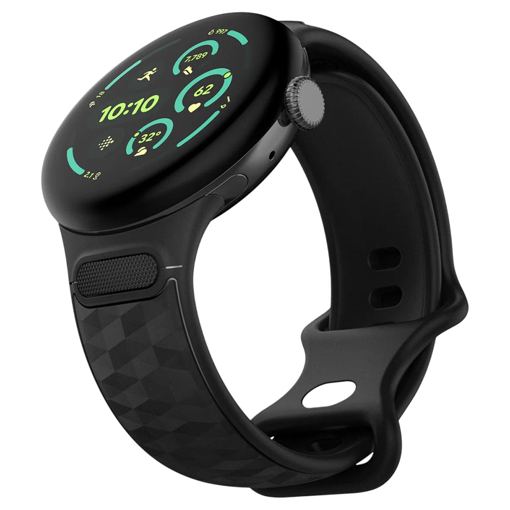 Remienok Spigen Parallax pre Google Pixel Watch 45mm Series, Matná čierna AMP10192