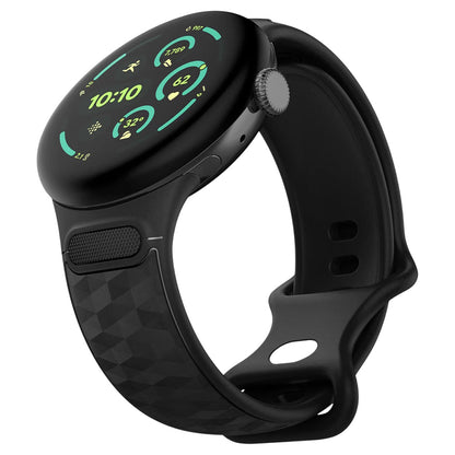 Remienok Spigen Parallax pre Google Pixel Watch 45mm Series, Matná čierna AMP10192