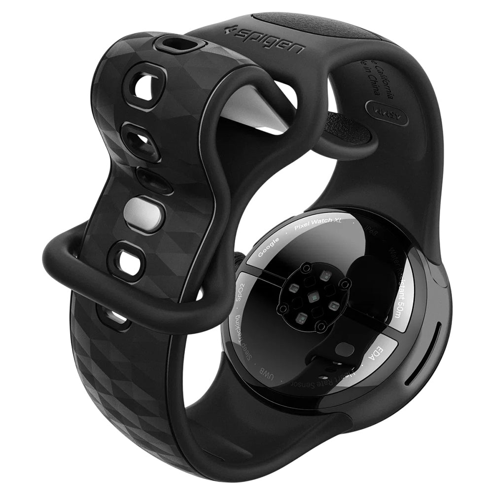 Remienok Spigen Parallax pre Google Pixel Watch 45mm Series, Matná čierna AMP10192