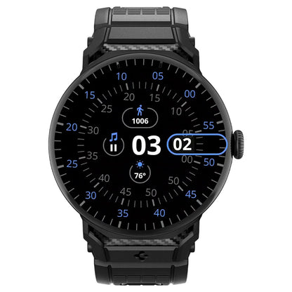 Remienok Spigen Rugged pre Google Pixel Watch 41mm Series, čierny AMP07556