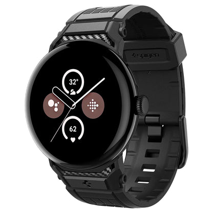 Remienok Spigen Rugged pre Google Pixel Watch 45mm Series, čierny AMP07600