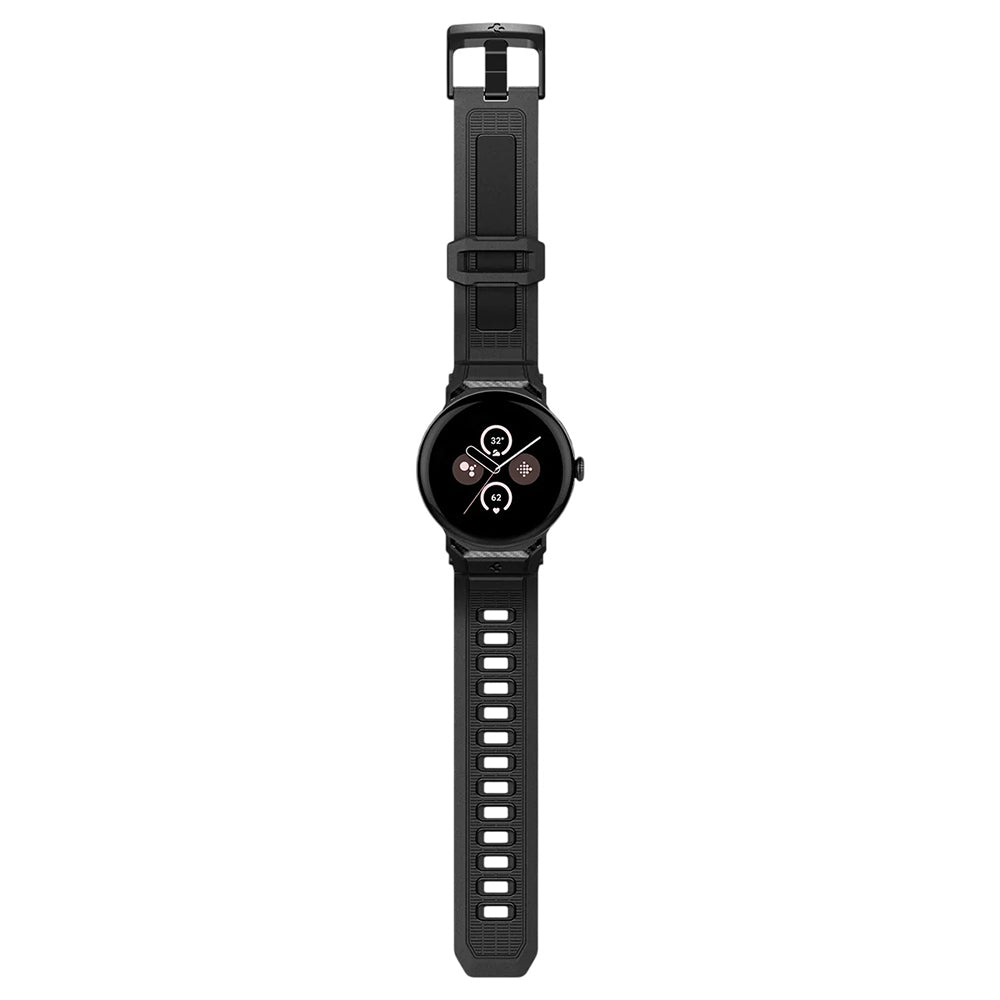 Remienok Spigen Rugged pre Google Pixel Watch 45mm Series, čierny AMP07600