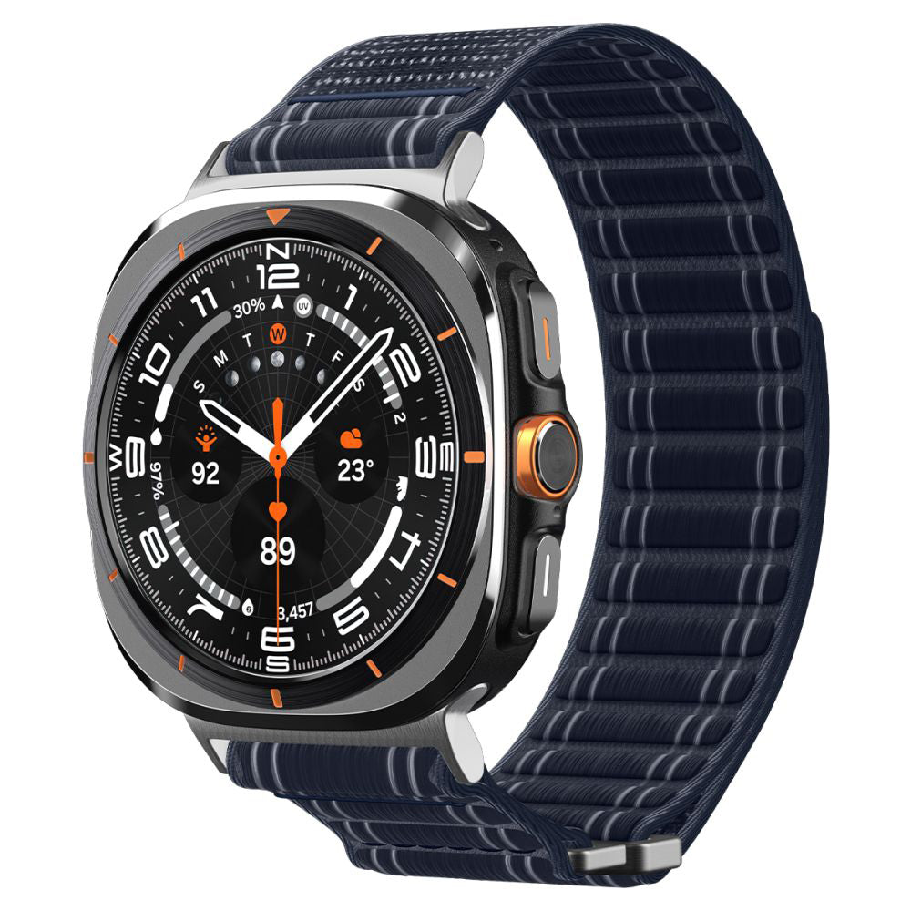 Remienok Spigen WBF0 pre Samsung Galaxy Watch Ultra, Tmavomodrý