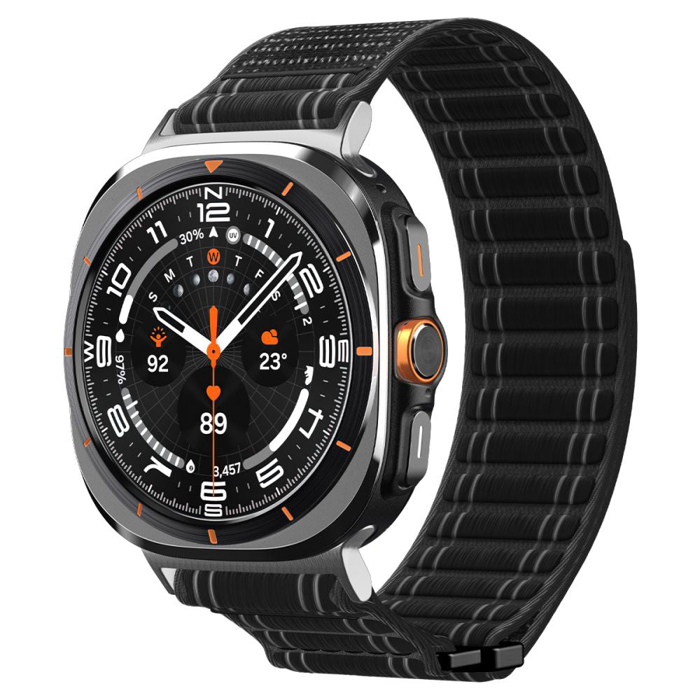 Remienok Spigen WBF0 pre Samsung Galaxy Watch Ultra, Čierny