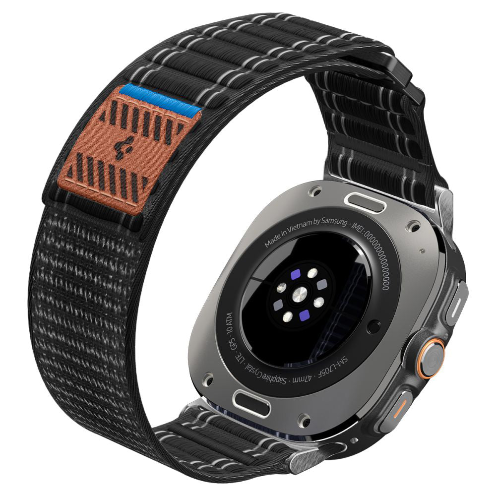 Remienok Spigen WBF0 pre Samsung Galaxy Watch Ultra, Čierny
