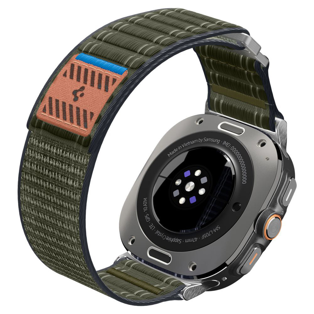 Remienok Spigen WBF0 pre Samsung Galaxy Watch Ultra, Zelený