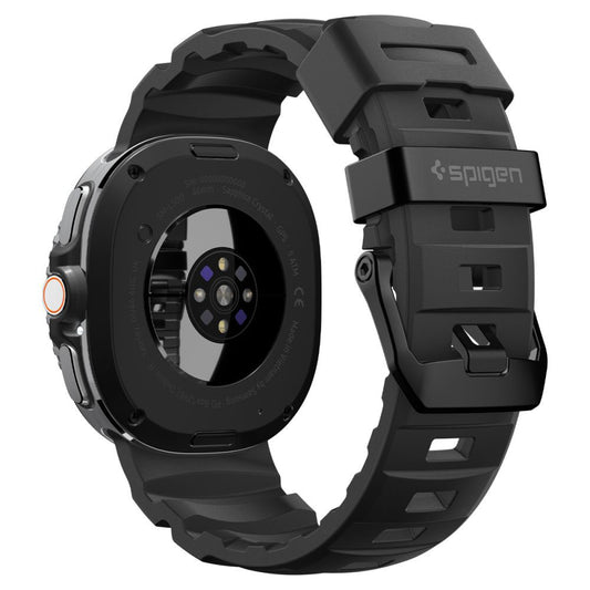 Remienok Spigen WBS2 pre Samsung Galaxy Watch8 / Watch8 Classic Series, Čierny