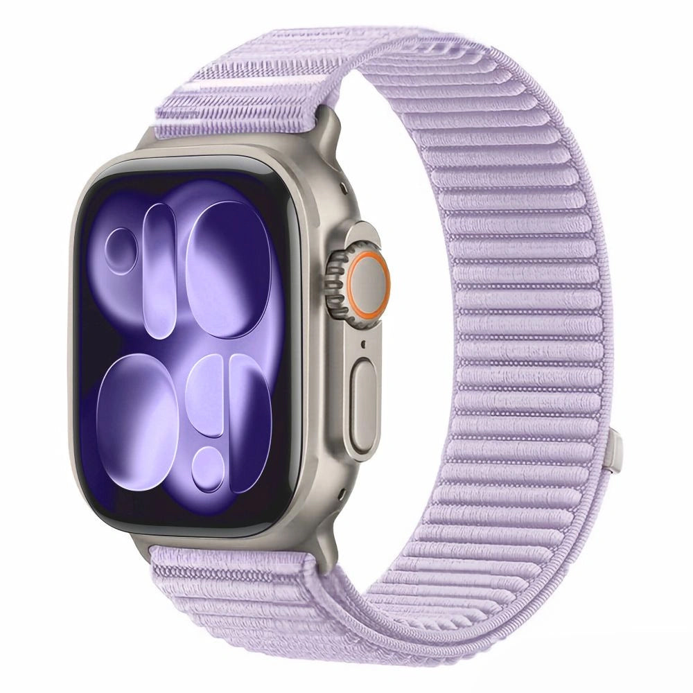Remienok Tech-Protect NylonLoop pre Apple Watch 49 mm / 46 mm / 45 mm / 44 mm Series, fialový