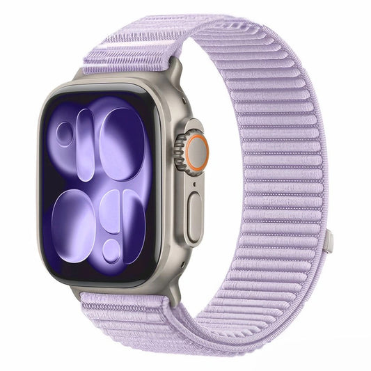 Remienok Tech-Protect NylonLoop pre Apple Watch 49 mm / 46 mm / 45 mm / 44 mm Series, fialový
