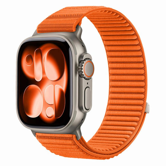 Remienok Tech-Protect NylonLoop pre Apple Watch 49 mm / 46 mm / 45 mm / 44 mm Series, oranžový