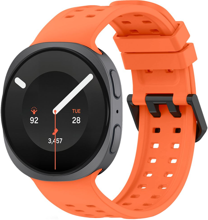 Pásik Tech-Protect Silicone Air pre Samsung Galaxy Watch9 / Watch8 / Watch8 Classic Series, Oranžový