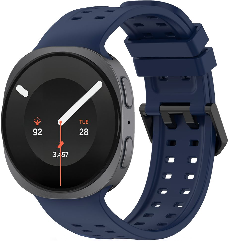 Pásik Tech-Protect Silicone Air pre Samsung Galaxy Watch9 / Watch8 / Watch8 Classic Series, tmavomodrý