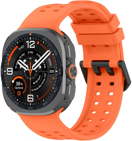 Remienok Tech-Protect Silicone Air pre Samsung Galaxy Watch Ultra Series, oranžový