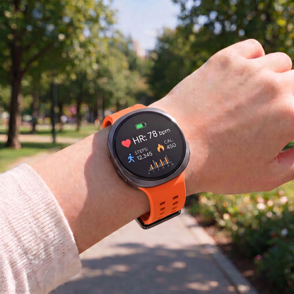Pásik Tech-Protect Silicone Air pre Samsung Galaxy Watch9 / Watch8 / Watch8 Classic Series, Oranžový
