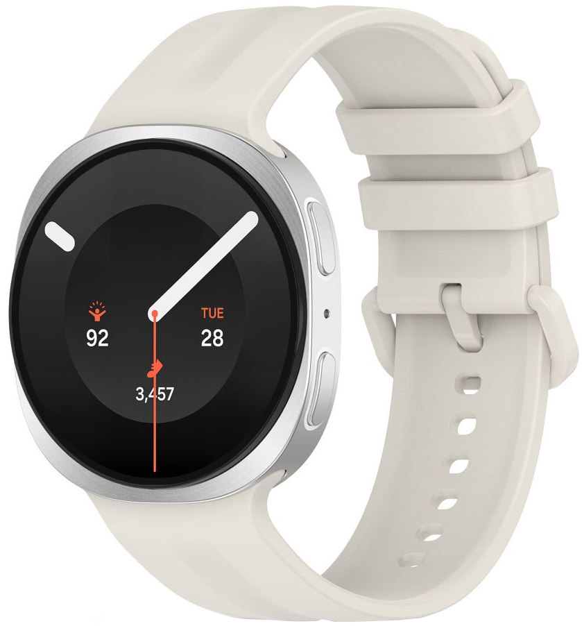 Tech-Protect Silicone Evo Strap for Samsung Galaxy Watch9 / Watch8 / Watch8 Classic Series, Beige