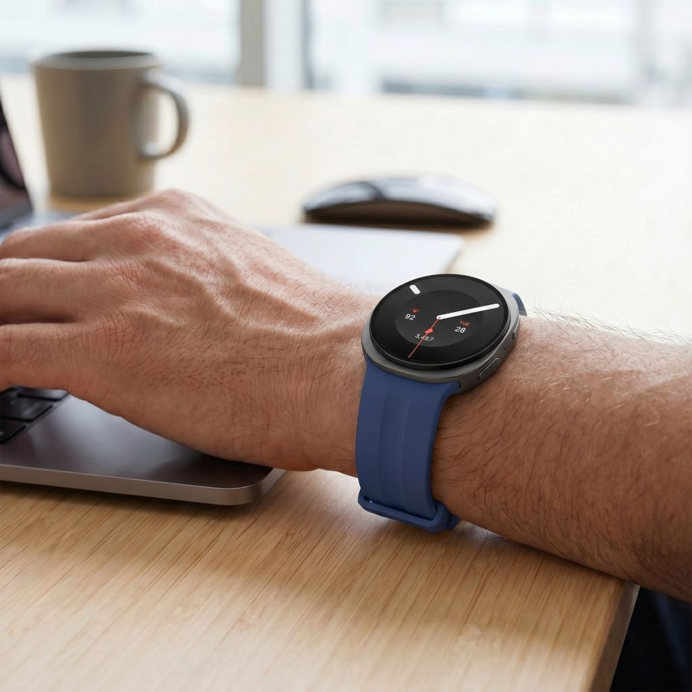 Remienok Tech-Protect Silicone Evo pre Samsung Galaxy Watch9 / Watch8 / Watch8 Classic Series, tmavomodrý