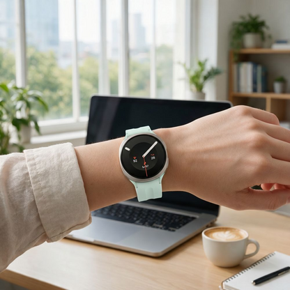 Tech-Protect Silicone Evo Strap for Samsung Galaxy Watch9 / Watch8 / Watch8 Classic Series, Mint Green