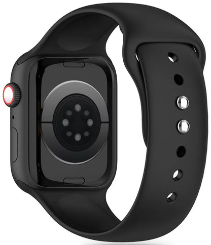 Remienok Tech-Protect Silicone pre Apple Watch 42mm / 41mm / 40mm Series, Čierny