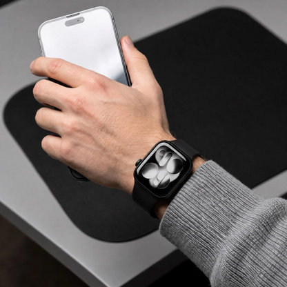 Silikónový remienok Tech-Protect pre Apple Watch 49mm / 46mm / 45mm / 44mm Series, čierny