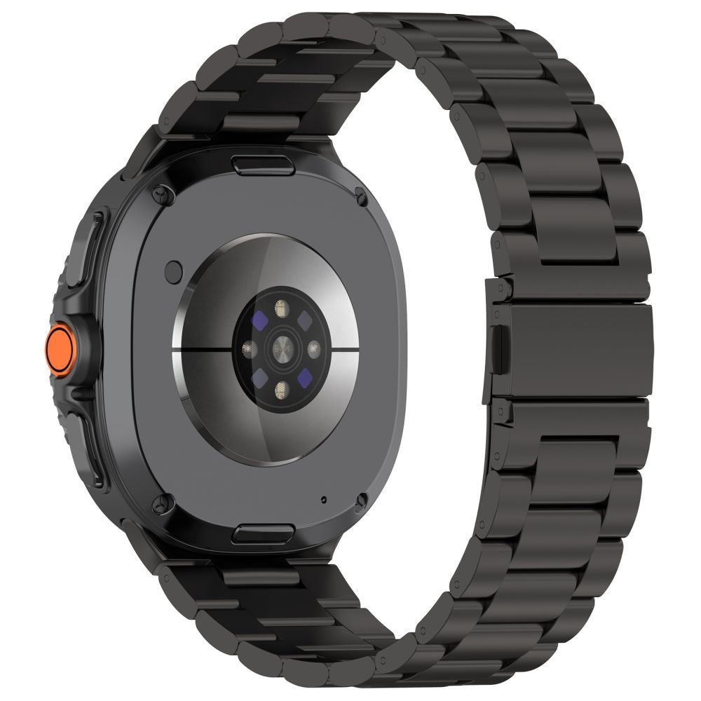Tech-Protect Stainless remienok pre Samsung Galaxy Watch8 / Watch8 Classic Series, Čierny