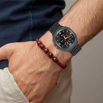 Tech-Protect Stainless remienok pre Samsung Galaxy Watch8 / Watch8 Classic Series, Čierny