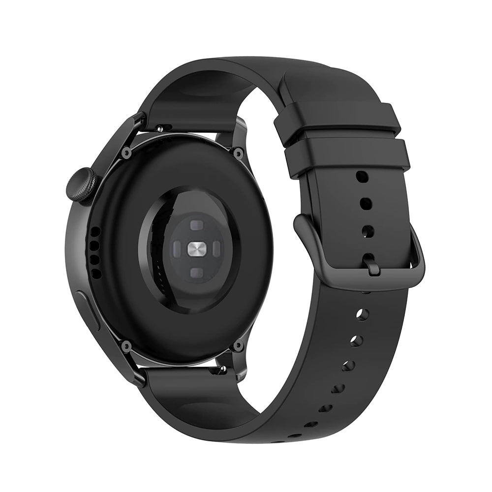 Techsuit W001 remienok pre Samsung Galaxy Watch / Huawei Watch Series, čierny