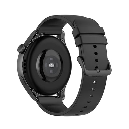 Techsuit W001 remienok pre Samsung Galaxy Watch / Huawei Watch Series, čierny