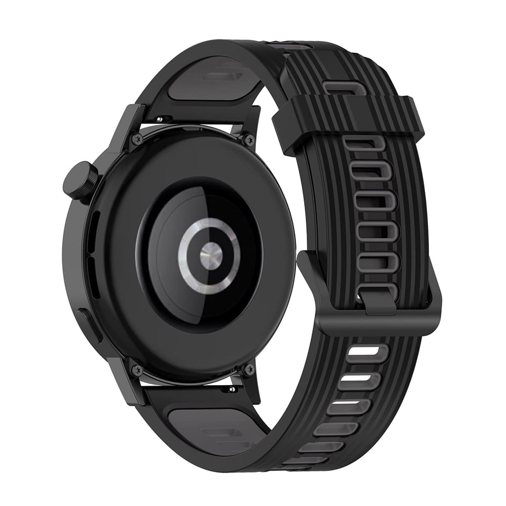 Techsuit W002 Strap for Huawei Watch / Xiaomi Watch Series, 22mm, Black