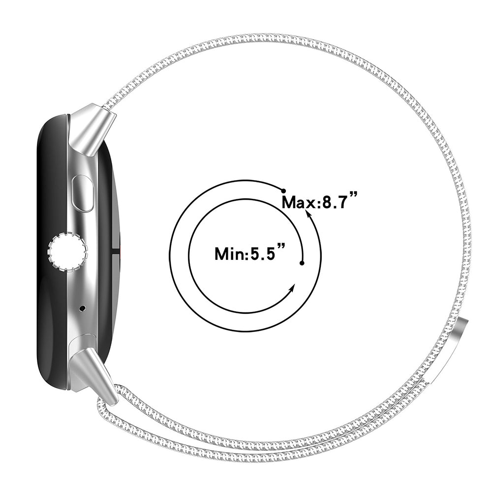 Techsuit W009 remienok pre Google Pixel Watch 4 45mm, čierny