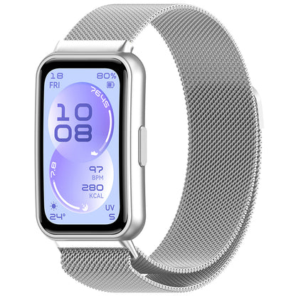 Techsuit W009 remienok pre Huawei Band 11 / 11 Pro, Strieborný