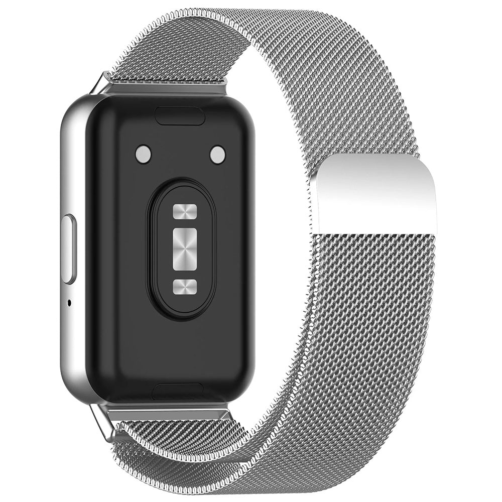 Remienok Techsuit W009 pre Samsung Galaxy Fit3 R39M, strieborný