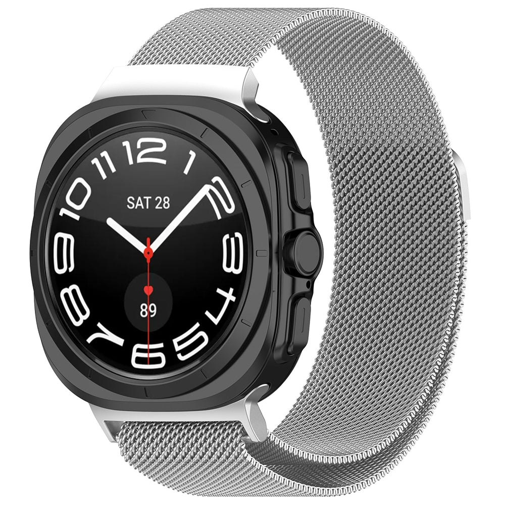 Techsuit W009 remienok pre Samsung Galaxy Watch Ultra, Strieborný