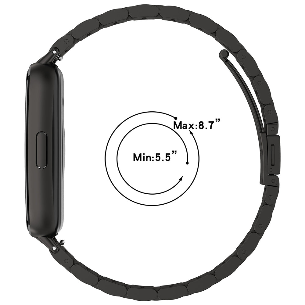 Techsuit W010 remienok pre Huawei Band 11 / 11 Pro, čierny