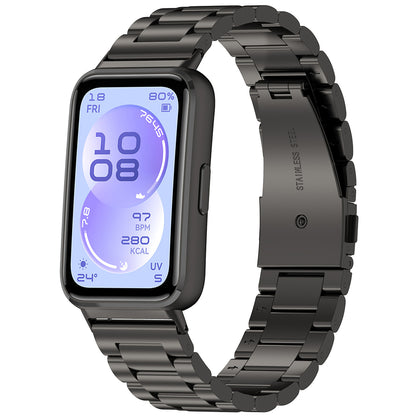 Techsuit W010 remienok pre Huawei Band 11 / 11 Pro, čierny