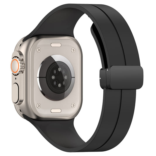 Techsuit W011 remienok pre Apple Watch 49mm / 46mm / 45mm / 44mm / 42mm Series, čierny