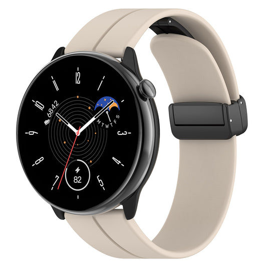 Techsuit W011 remienok pre Huawei Watch / Garmin Watch Series, 18mm, Béžová